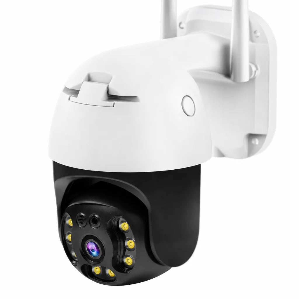 브이스타캠 V300M의 렌즈와 적외선 LED 상세