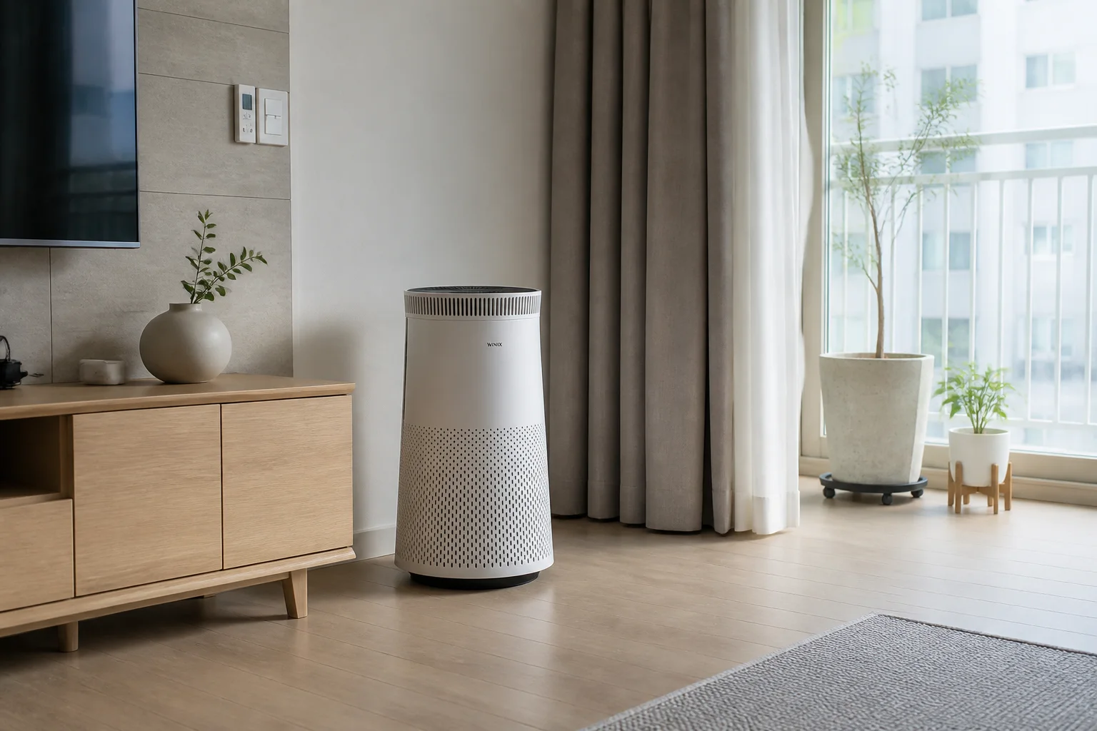 위닉스 APRM833-JWK 29만원대, 85.8㎡와 공단 98.6㎡를 같은 숫자로 보면 안 됩니다 대표 이미지